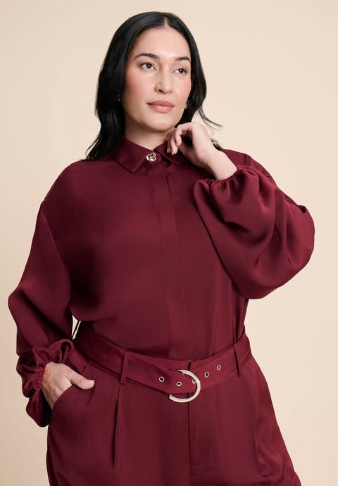 High Low Hem Tunic (Plus)