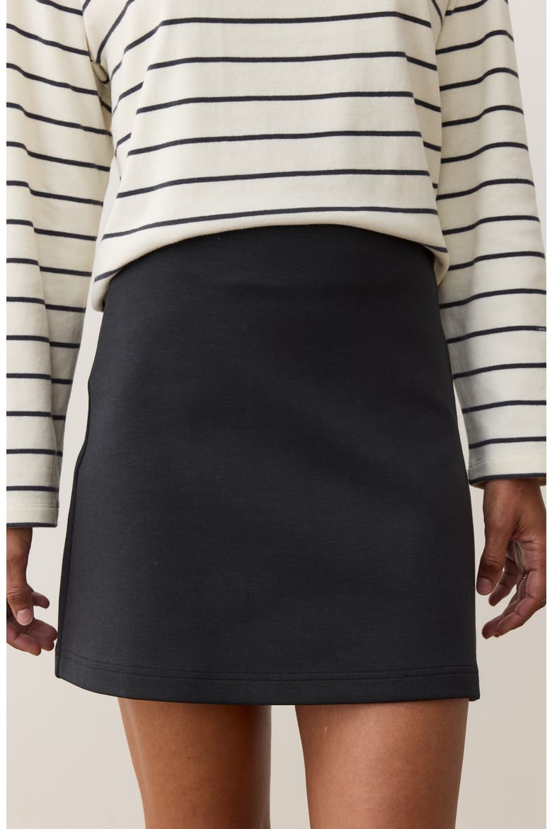 Nova Mini Skirt, Alternate, color, WASHED BLACK