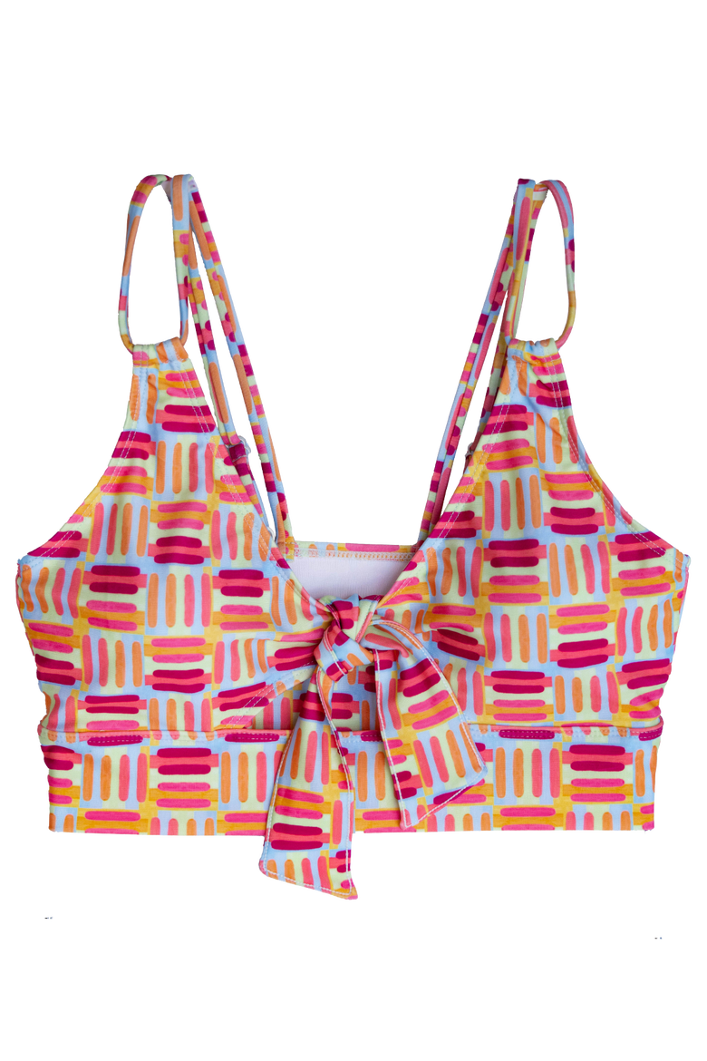 High Tide Bralette Swim Top, Alternate, color, Vera