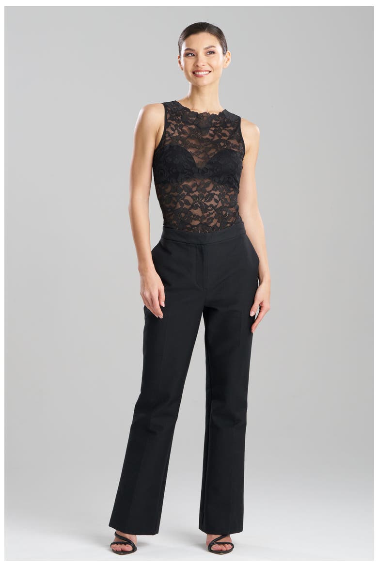 CANVAS Trouser, Main, color, BLACK