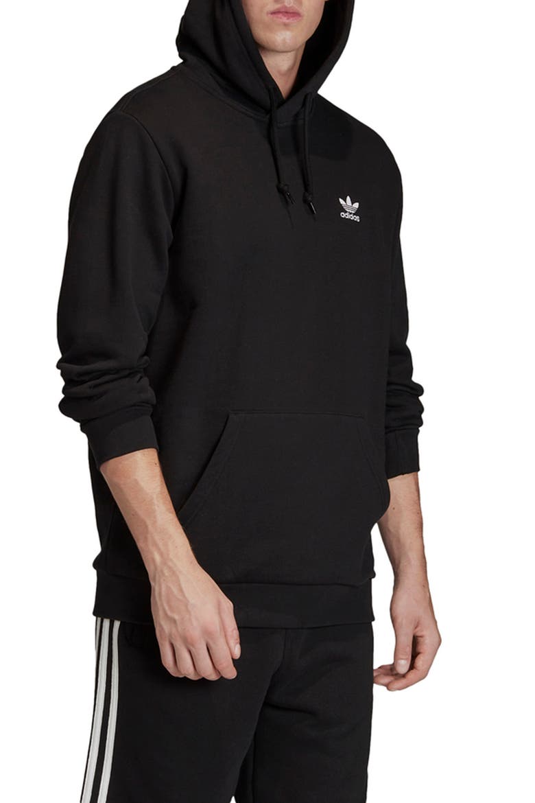 Essential Pullover Hoodie, Main, color, BLACK