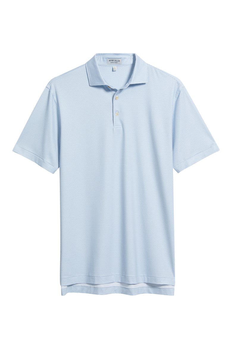 Phoenix Performance Jersey Golf Polo, Alternate, color, WHITE / BLUEBIRD