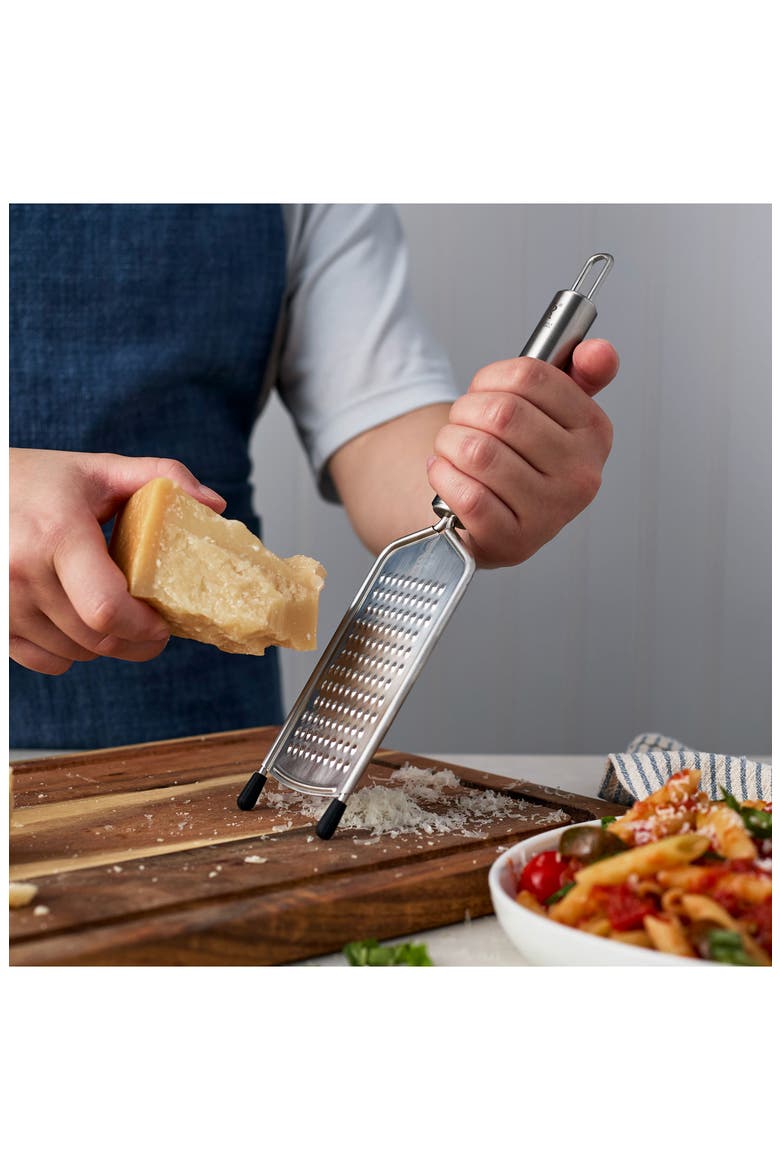 Stainless Steel Cheese Grater, Alternate, color, STAINLESS STEEL