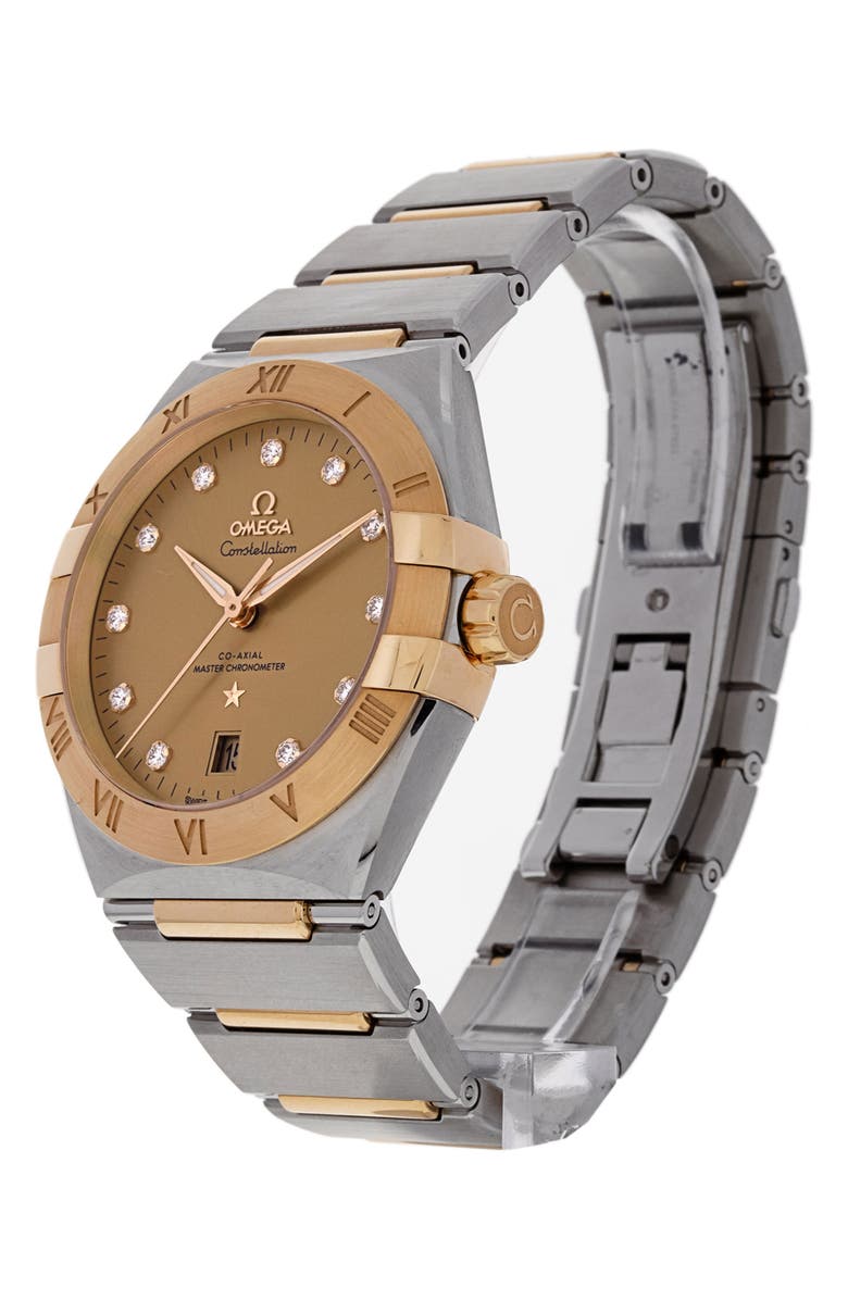 Watchfinder & Co. Omega Preowned 2022 Constellation Bracelet Watch, 39mm, Alternate, color,