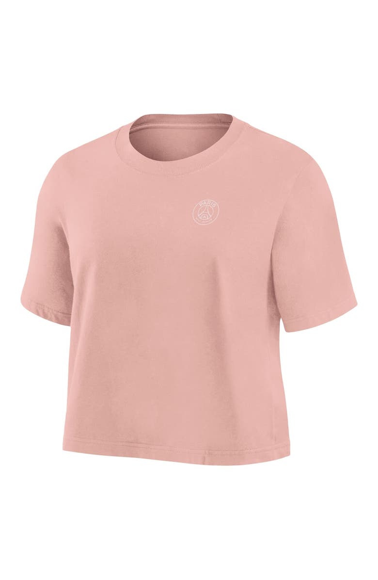 Nike Women's Nike Pink Paris Saint-Germain Voice Crop T-Shirt, Alternate, color,