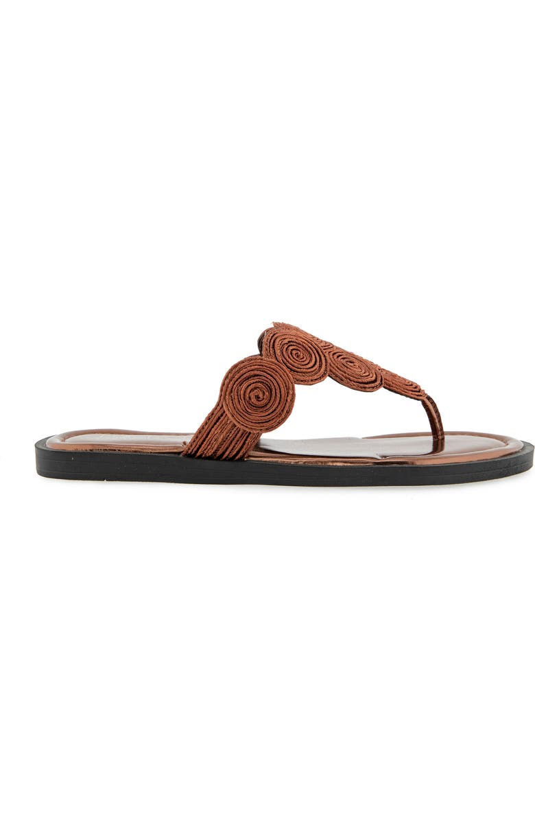 Reaction Kenneth Cole Spiraling Flip Flop, Alternate, color,