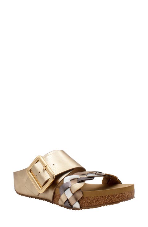 Morel Two-Strap Wedge Sandal (Women)
