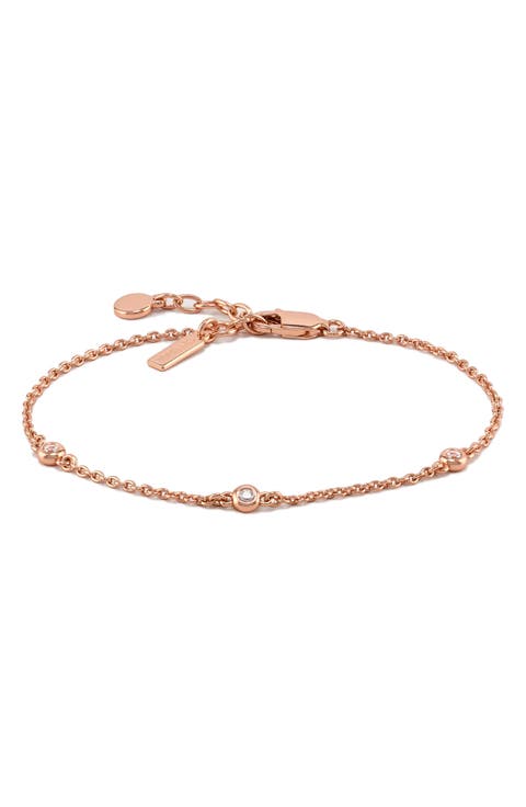 The Sapphire Trio Station Bracelet