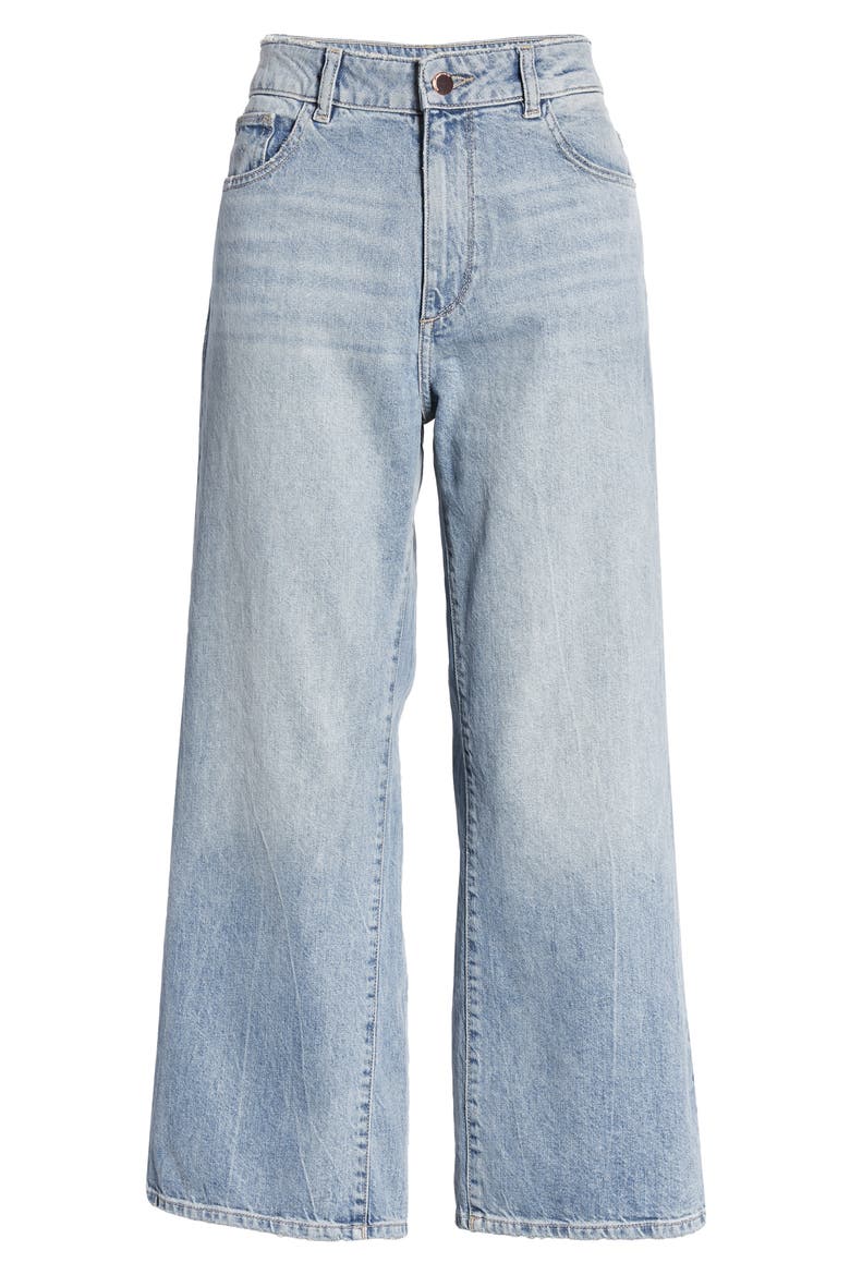x Marianna Hewitt Hepburn High Waist Crop Wide Leg Jeans, Alternate, color, HUMBOLDT