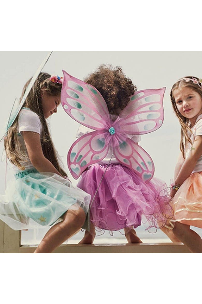 Angelina Fairy Costume, Skirt and Wings Set, Alternate, color, Green
