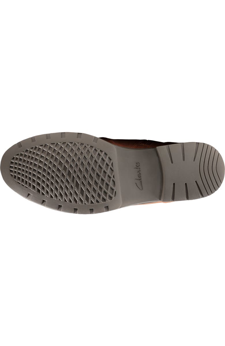 Clarks<sup>®</sup> Orinoco Faux Shearling Trim Waterproof Hiking Boot, Alternate, color,