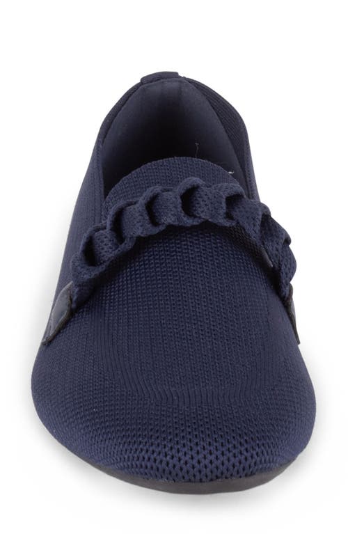 Tahari Andalusia Knit Loafer In Blue