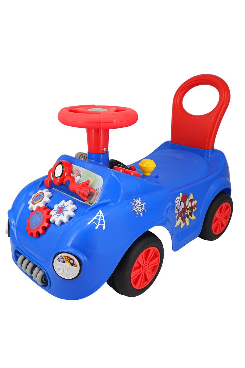 Spidey Web Racer Lights N' Sounds Rideon, Alternate, color, Multicolored