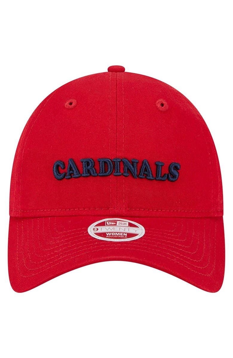New Era Women's New Era Red St. Louis Cardinals Shoutout 9TWENTY Adjustable Hat, Alternate, color, Red