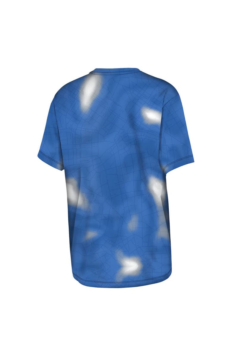 Outerstuff Youth Outerstuff Blue Detroit Lions End Zone Dri-Tek T-Shirt, Alternate, color, Blue