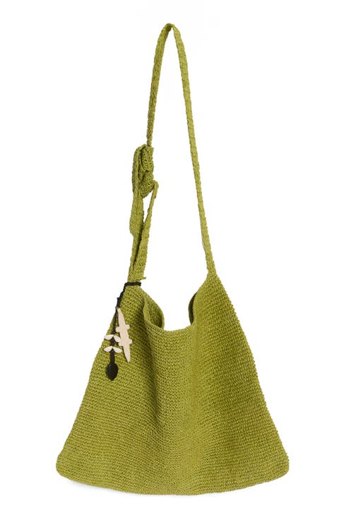 Coastal Crush Straw Tote