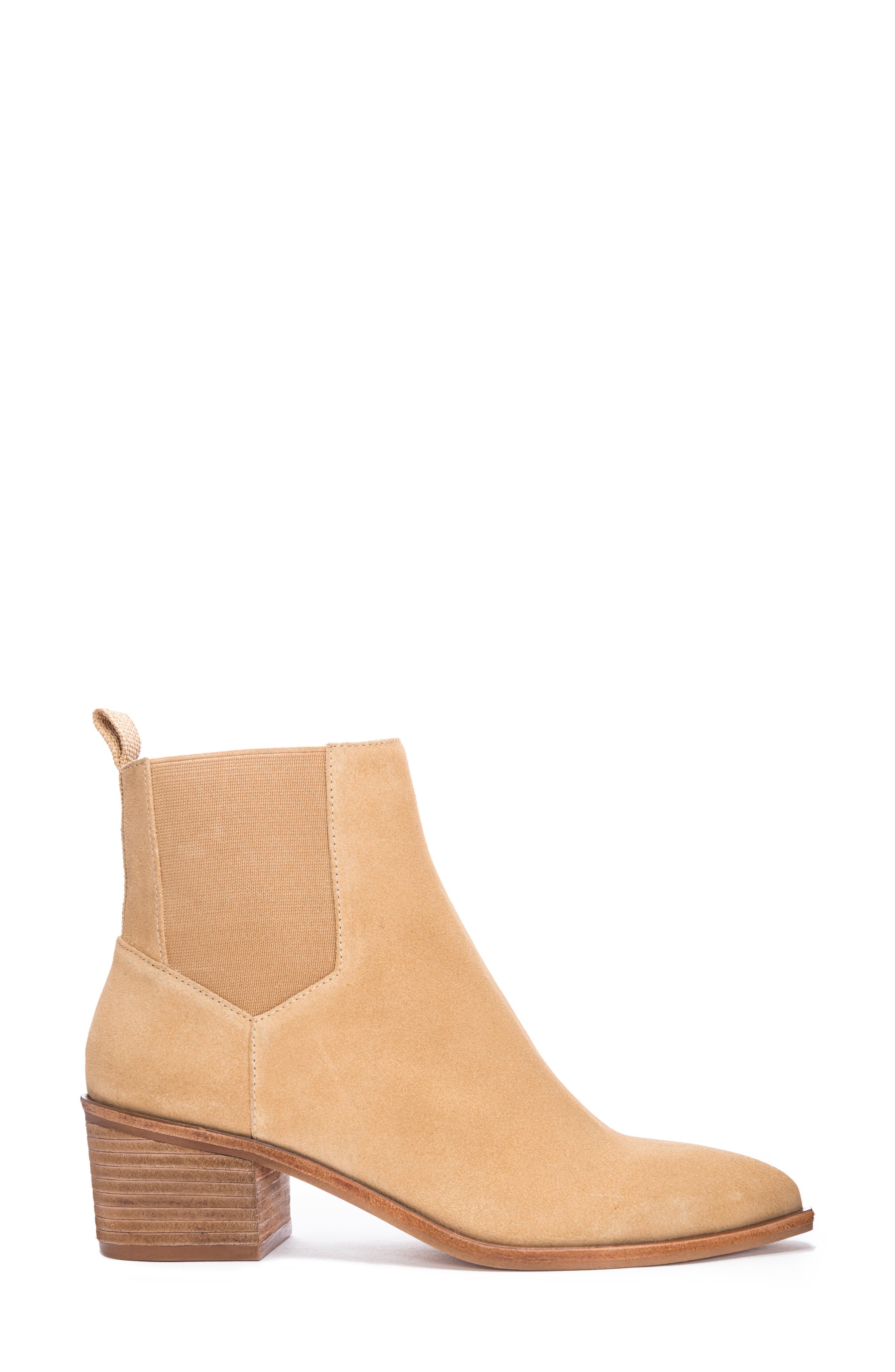 Filip Chelsea Bootie, Alternate, color, BEIGE SUEDE
