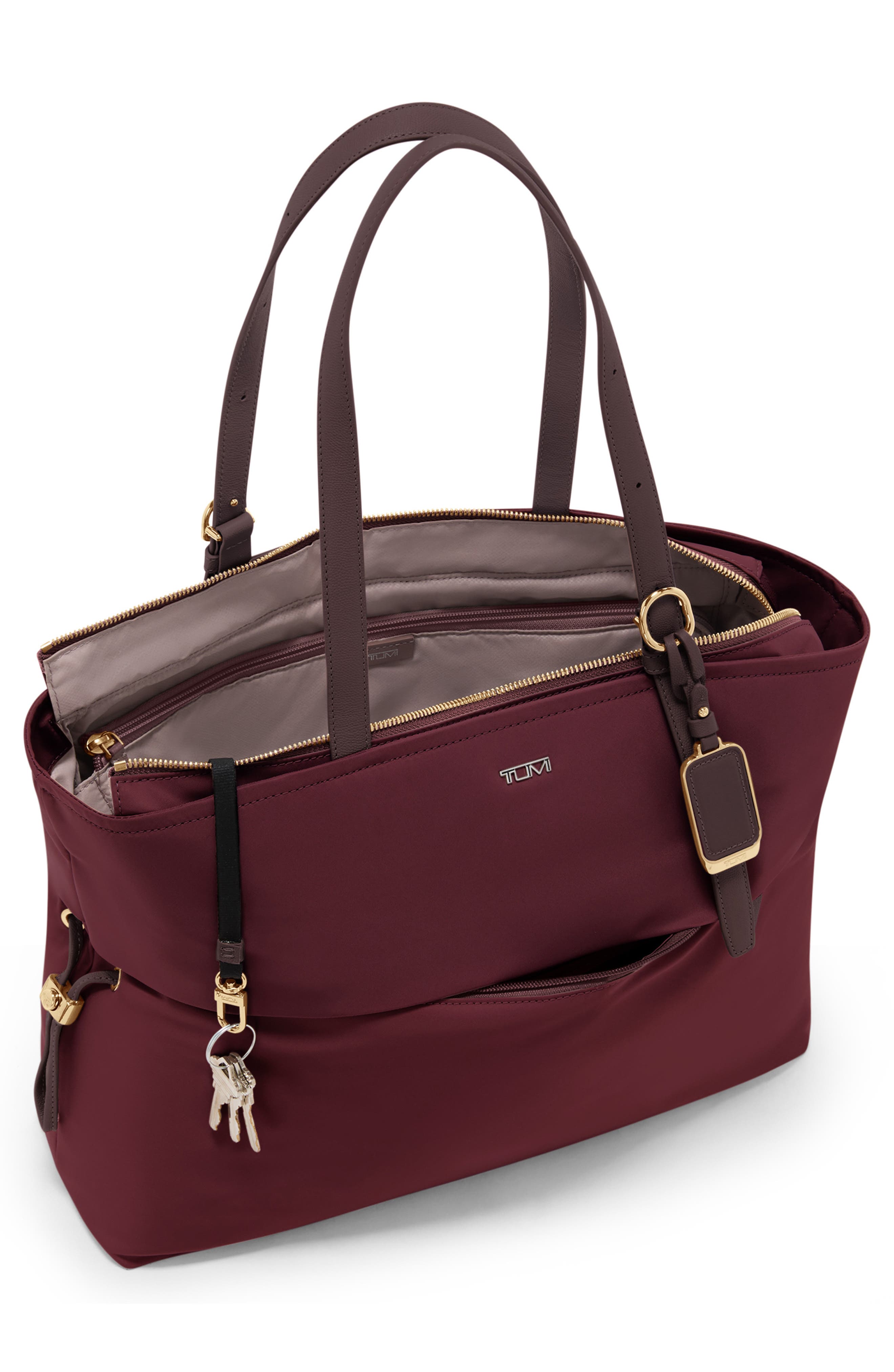 TUMI Voyageur Cam Crossbody Bag, Alternate, color, Wine
