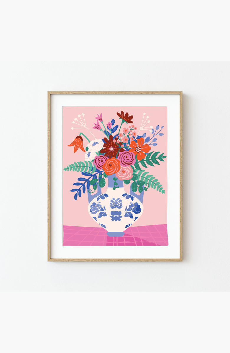 Pink Picasso Kits Blue-Ming Paint by Numbers Kit, Alternate, color, 