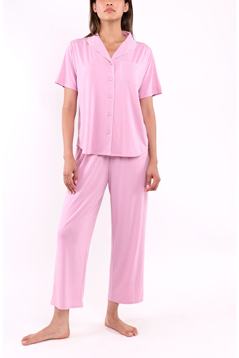 Annie Capri Pajamas, Alternate, color, FROST LILAC