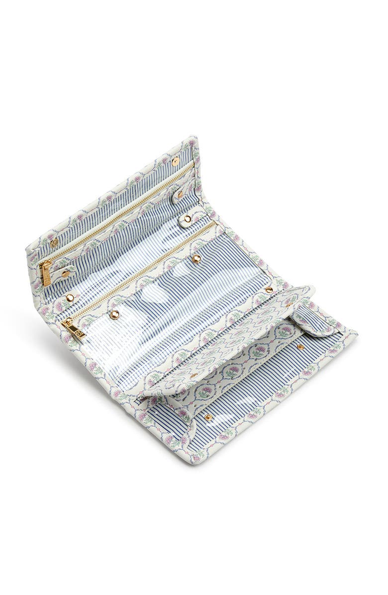 TRVL Design Antibes Jewel Wallet, Alternate, color, Ivory