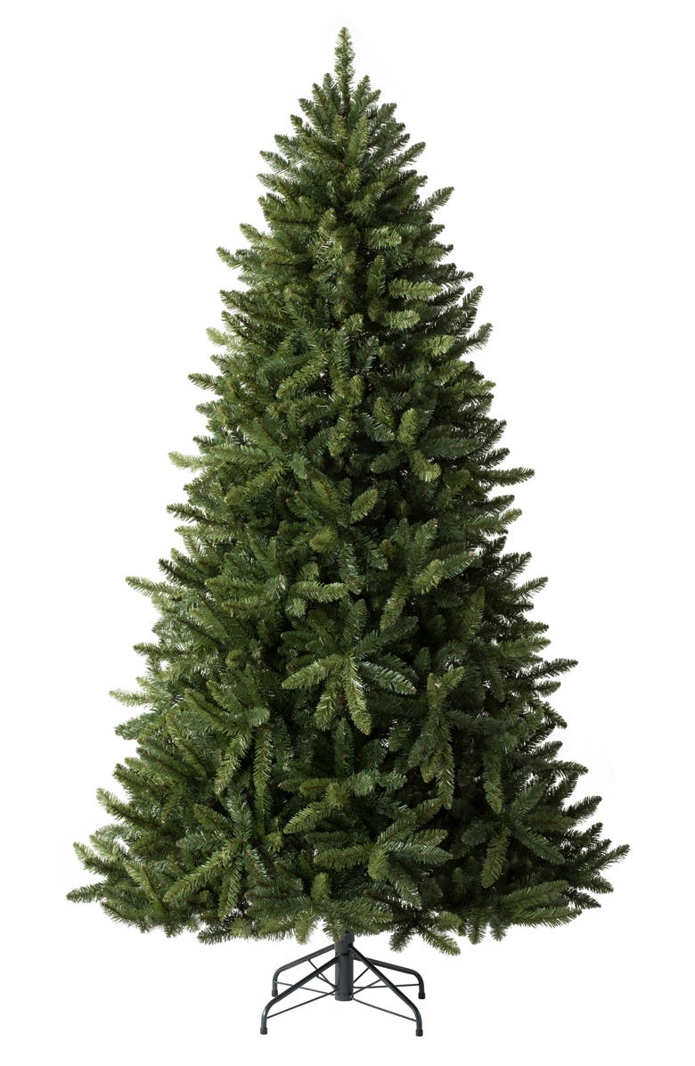TREETOPIA Artificial Un-Lit Heritage Balsam Spruce Tree, Main, color, Green