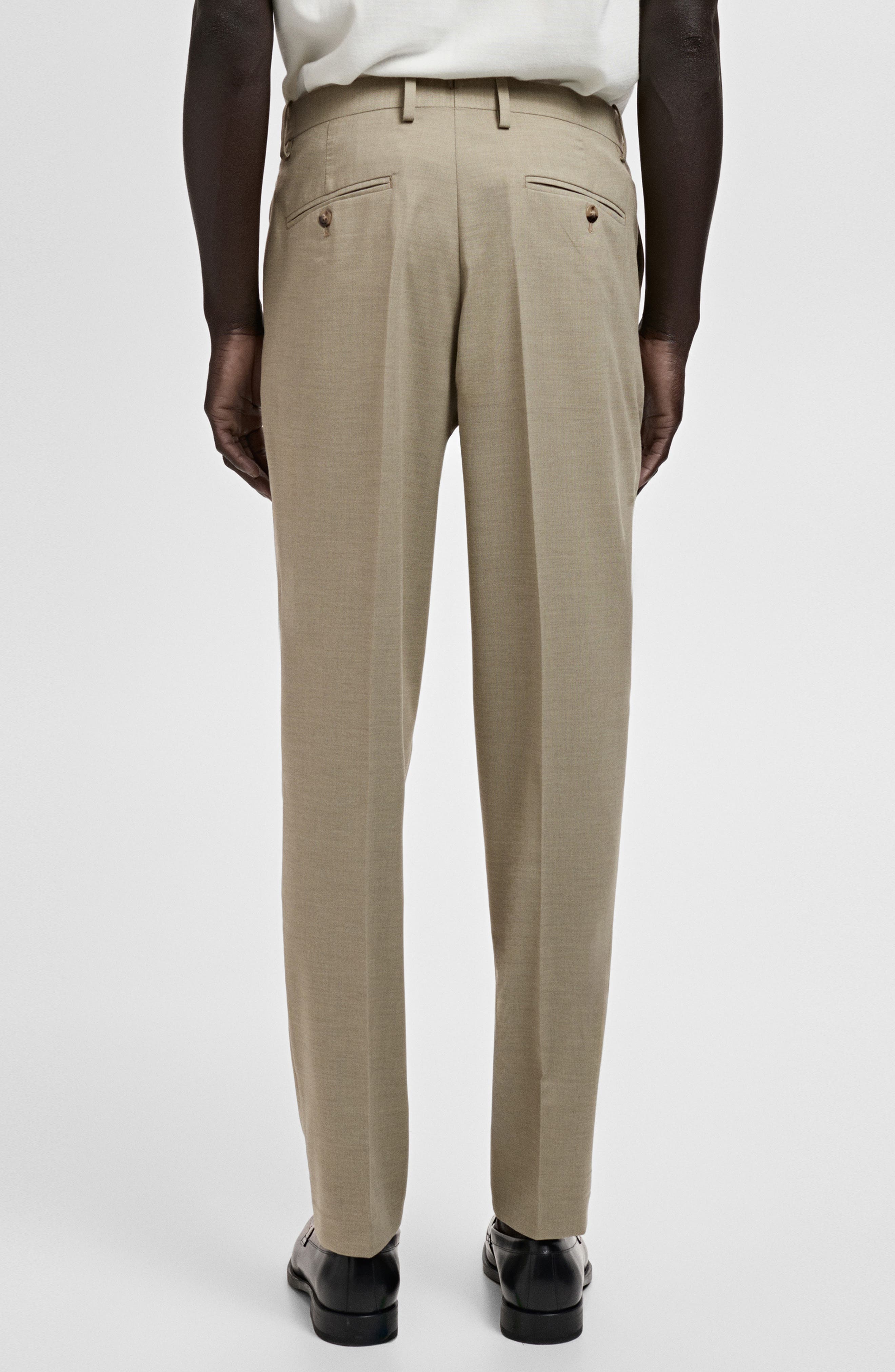 Milan Slim Fit Suit Pants - image 4