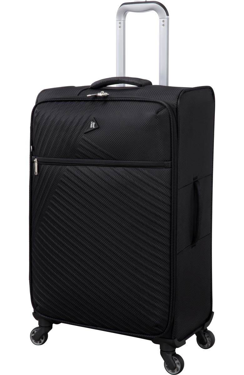 IT LUGGAGE Decisive 26-Inch Softside Spinner Suitcase, Main, color, Black