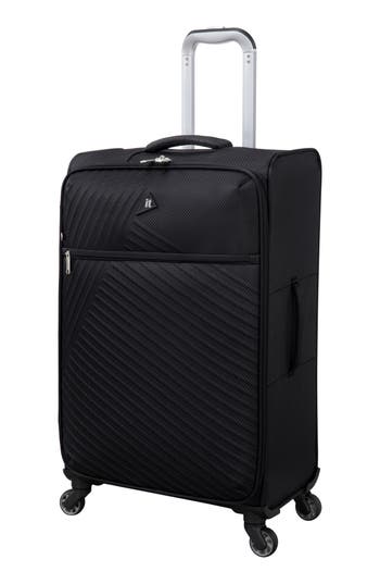 It Luggage Decisive 26-inch Softside Spinner Suitcase In Black