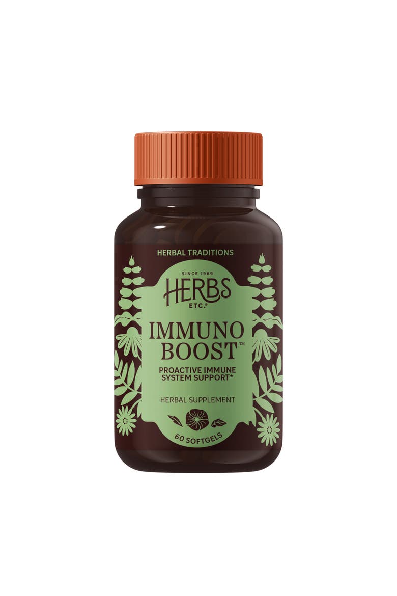 Immunoboost Herbal Immune Support Softgels, 60 Count, Main, color, No Color