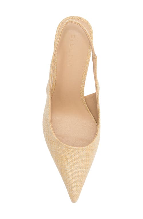 Billini Xeenia Slingback Pump In Neutral
