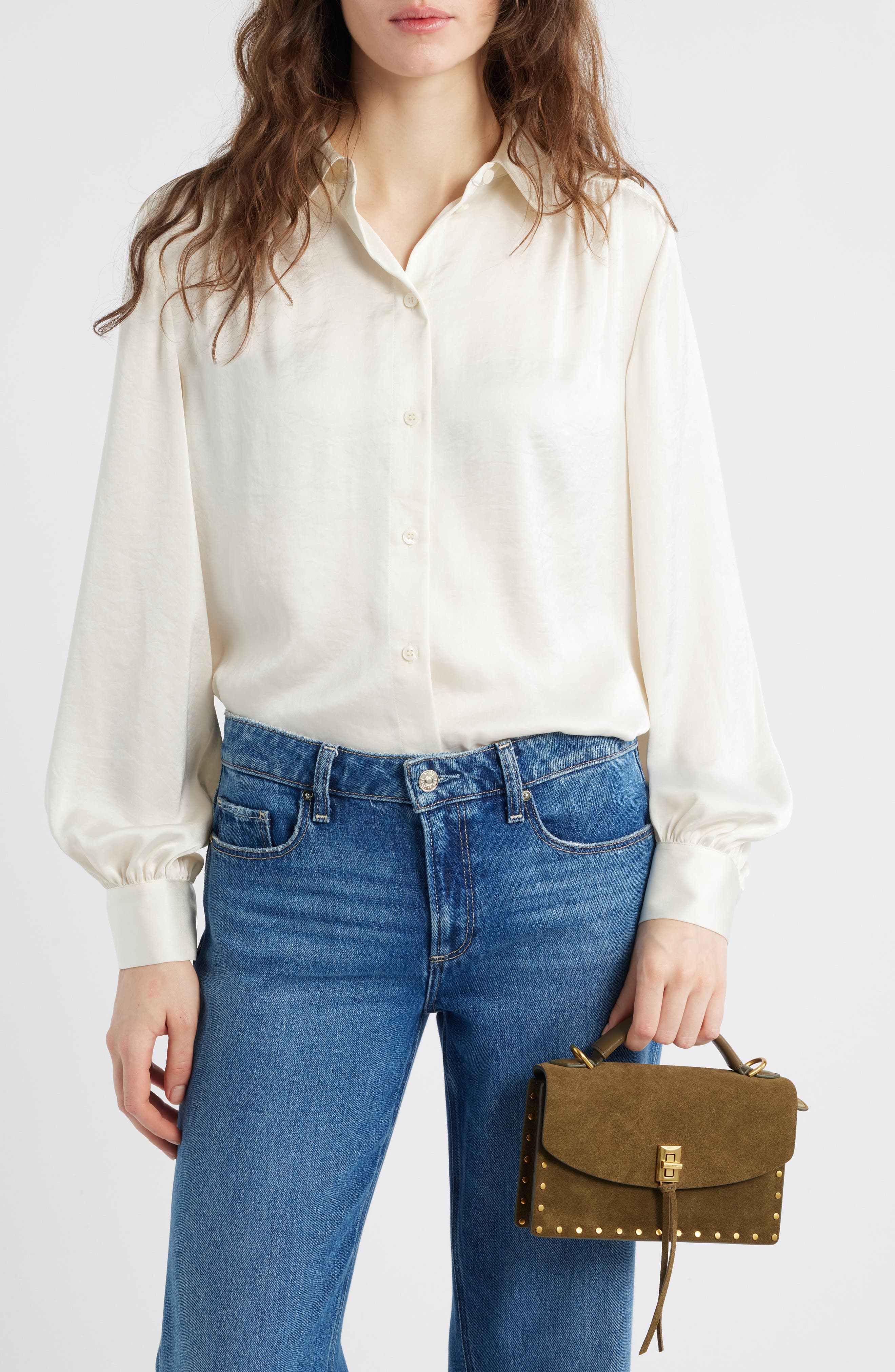 Rebecca Minkoff Darren Suede Crossbody Bag, Alternate, color, Jungle