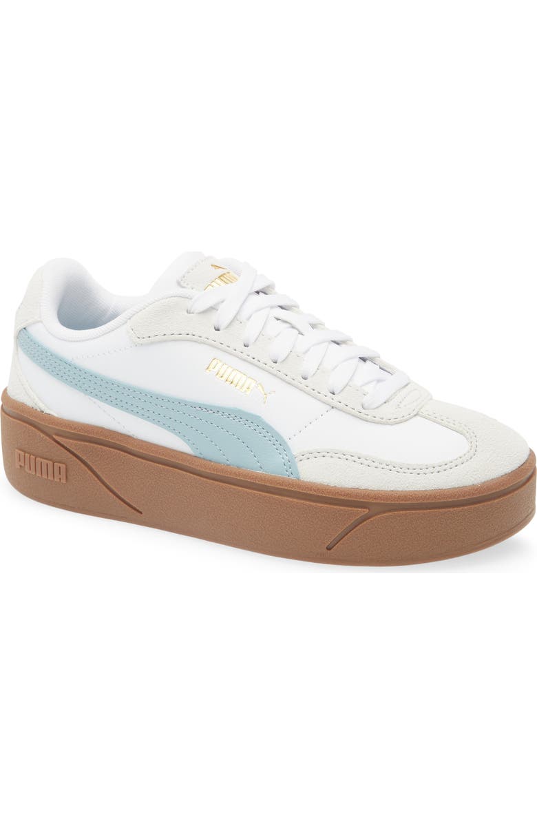 PUMA Club II Era Platform Sneaker, Main, color, Puma White-Seafoam