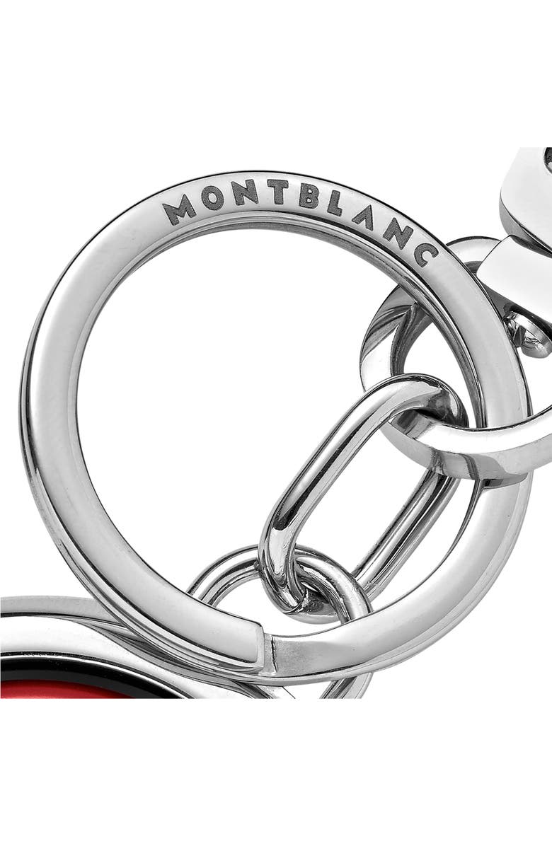 Montblanc Spinning Emblem Key Fob, Alternate, color, 