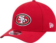 New Era Men's New Era  Scarlet San Francisco 49ers Team Collection 9FORTY M-Crown Adjustable Hat