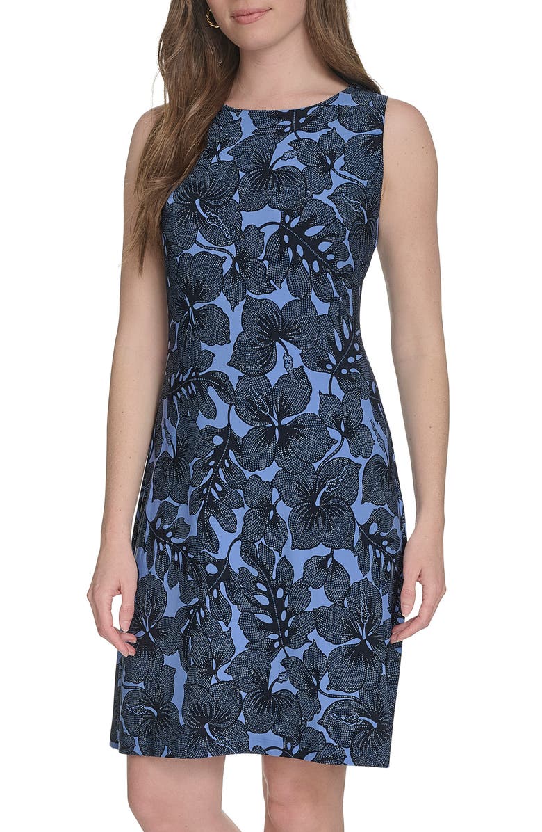 Tommy Hilfiger Dotty Hibiscus Minidress, Main, color,