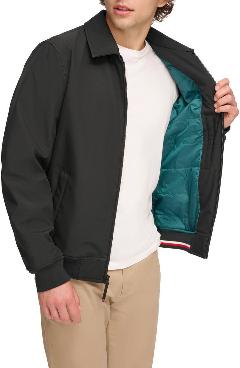 Tommy Hilfiger Water-Resistant Soft Shell Zip-Up Jacket, Alternate, color, 