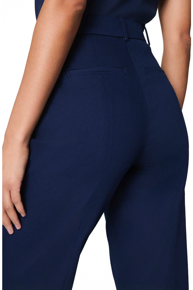 SPANXsupersmooth™ Stretch Twill Straight Leg Pant, Alternate, color, TIMELESS NAVY
