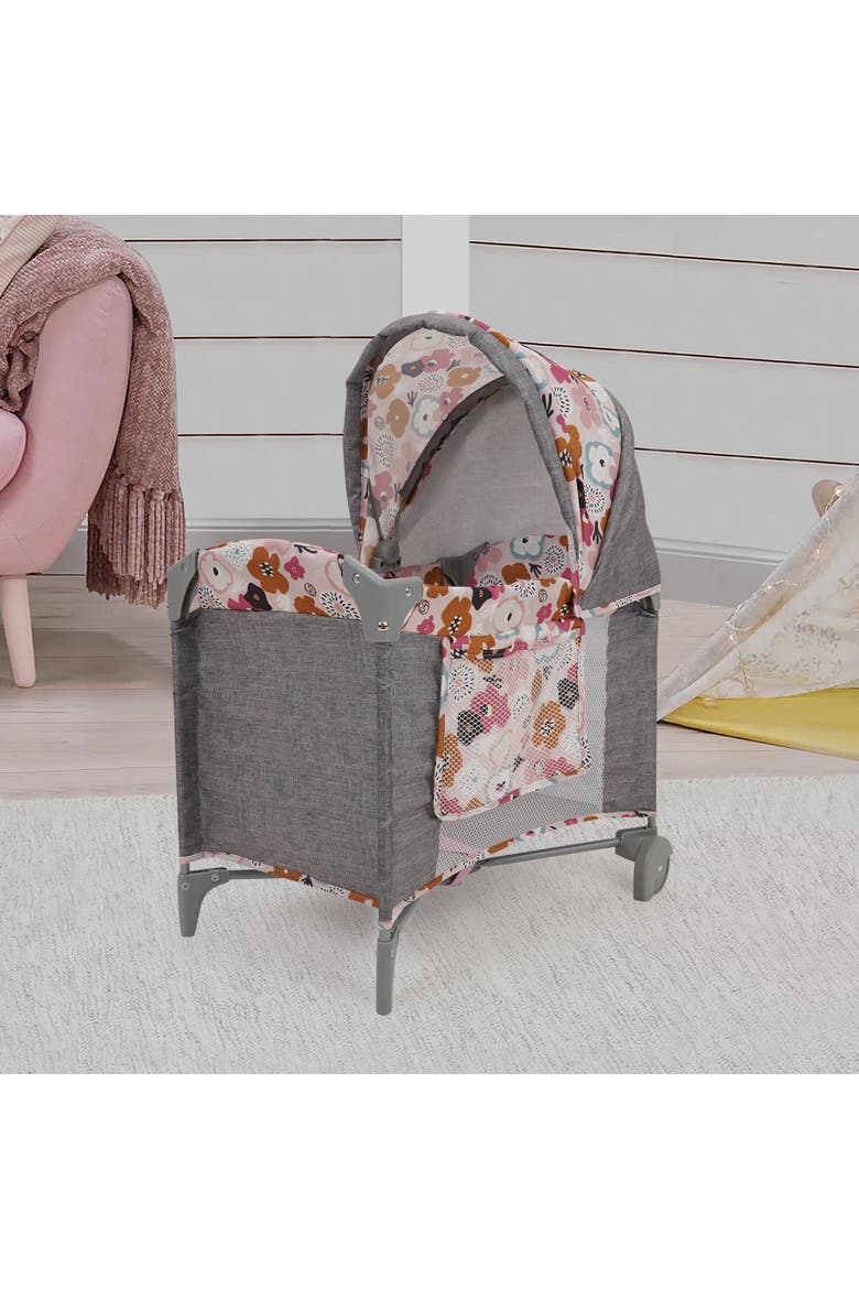 Melange Flora Deluxe Doll Play Yard, Alternate, color, Multicolored