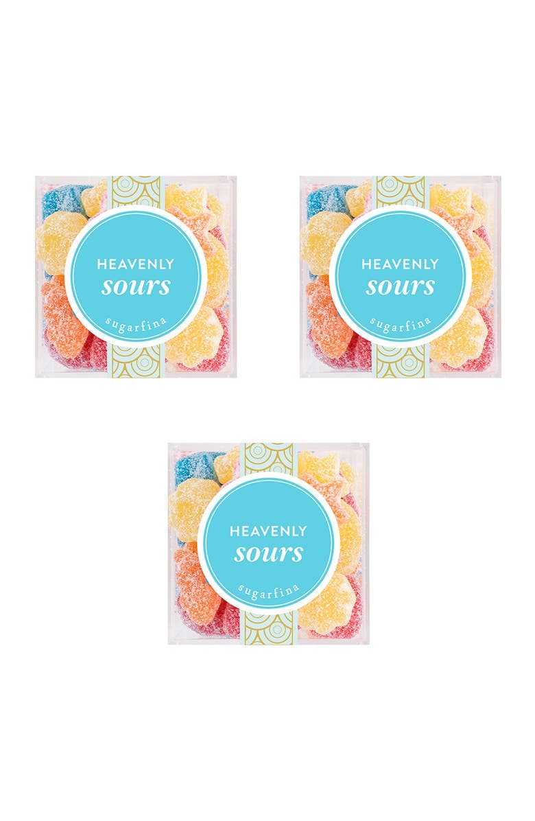 sugarfina Heavenly Sours - Small Cube 3-Piece Kit, Main, color,