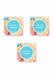 sugarfina Heavenly Sours - Small Cube 3-Piece Kit