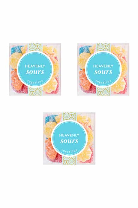 sugarfina Heavenly Sours - Small Cube 3-Piece Kit