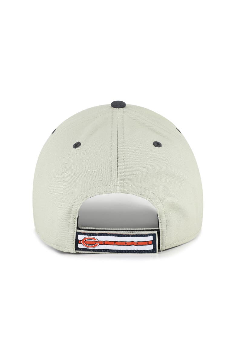 Men's '47  Gray/Black Chicago Bears Half Block Text MVP Adjustable Hat, Alternate, color, Gray