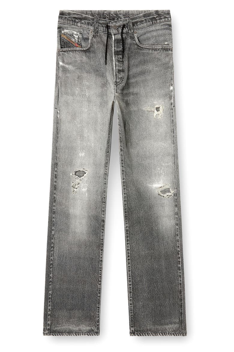 2080 D-Reel Jogg Sweat Jeans, Alternate, color, BLACK/ DENIM