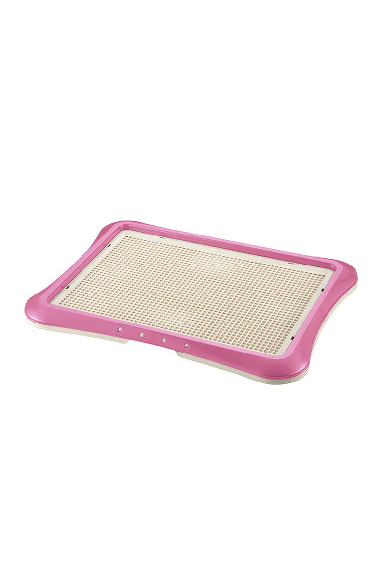 Richell PAW TRAX Mesh Dog Potty Training Tray, Main, color, Multicolored