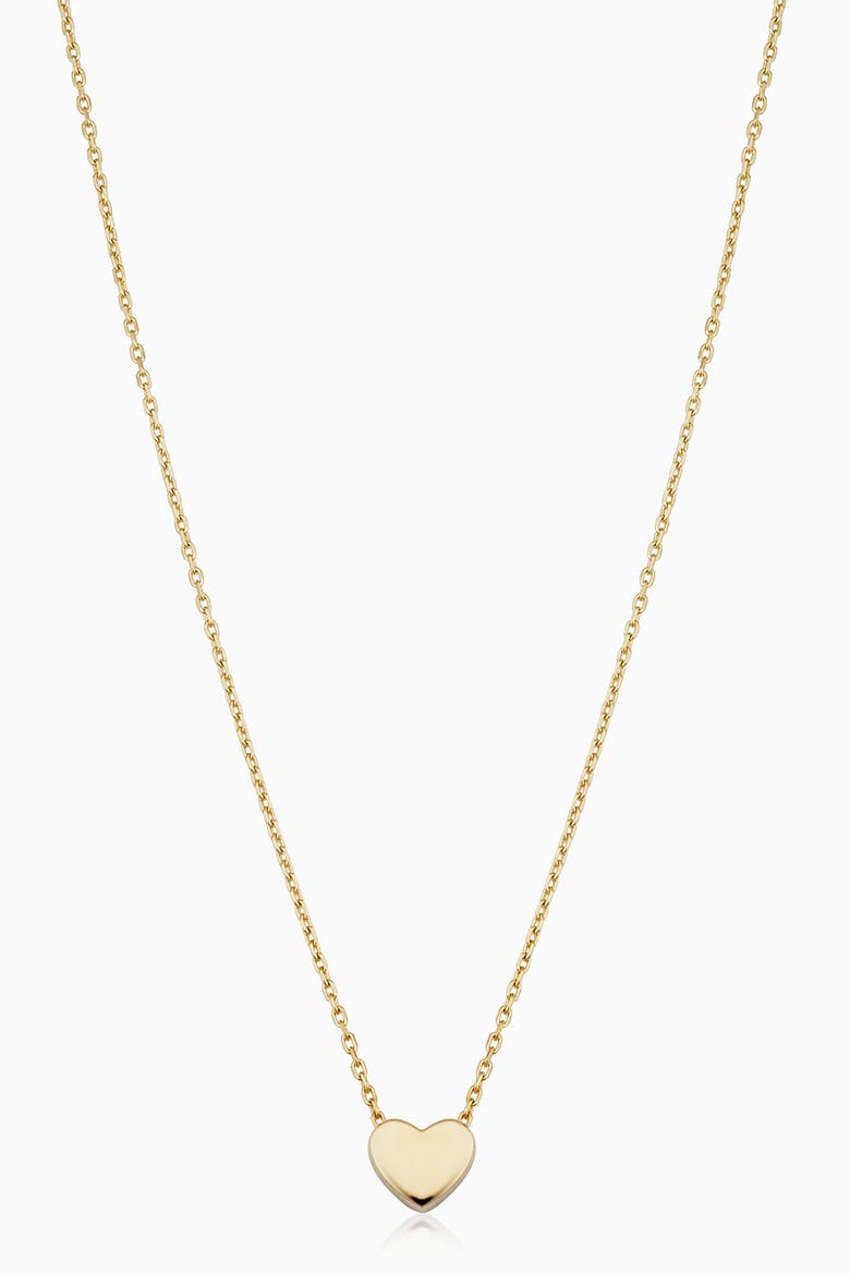 14K Yellow Gold Sweet Heart Pendant Necklace, Main, color, Yellow Gold