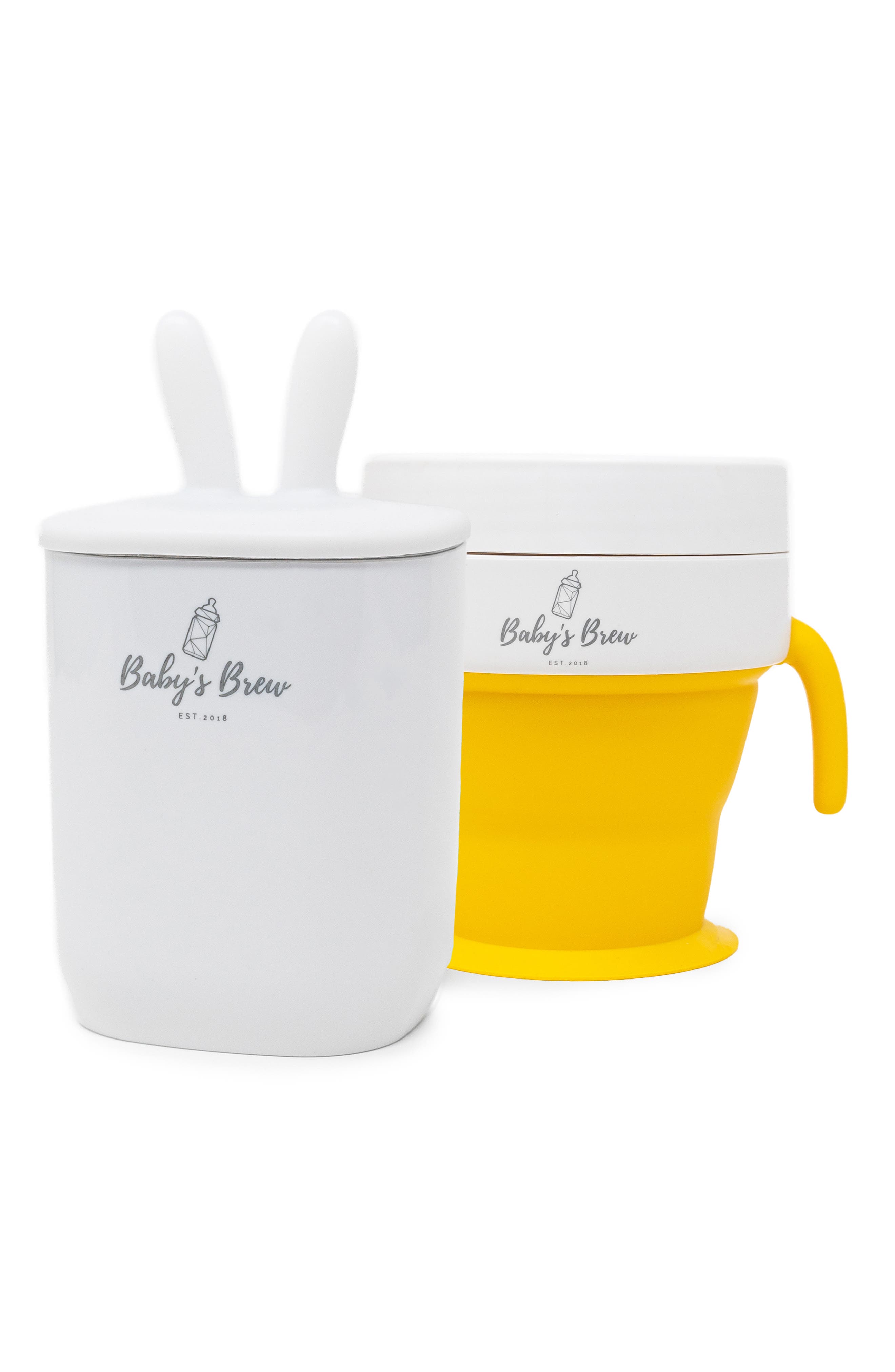 Baby's Brew The 2-in-1 Snack & Drink Cup in Yellow 