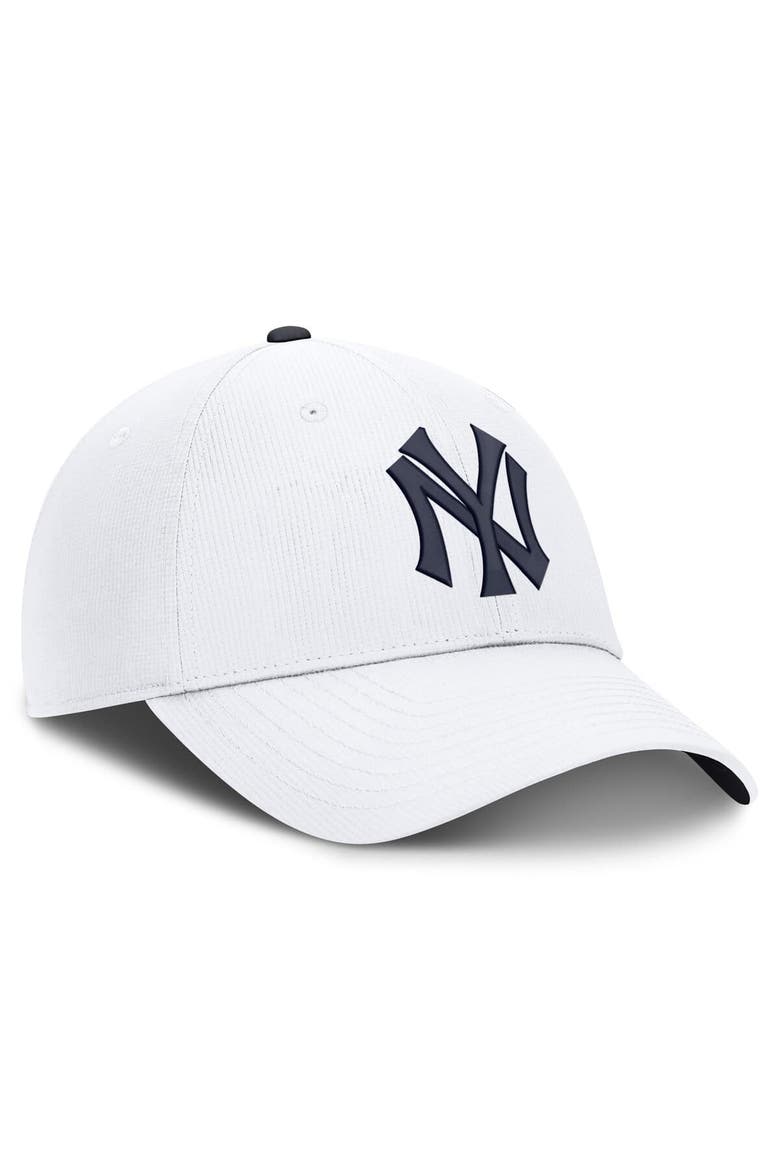 Men's Nike White New York Yankees Cooperstown Club Dri-FIT Adjustable Hat, Alternate, color, White