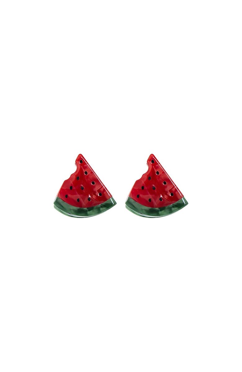 BY ADINA EDEN Take A Bite Out Of My Watermelon Hair Clip, Main, color, 
