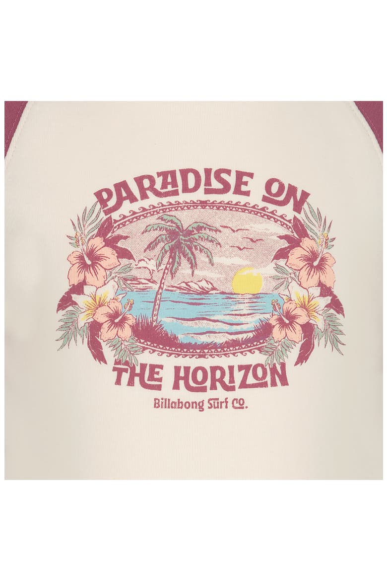 Kids' Horizon Graphic Raglan T-Shirt, Alternate, color, CRYSTAL